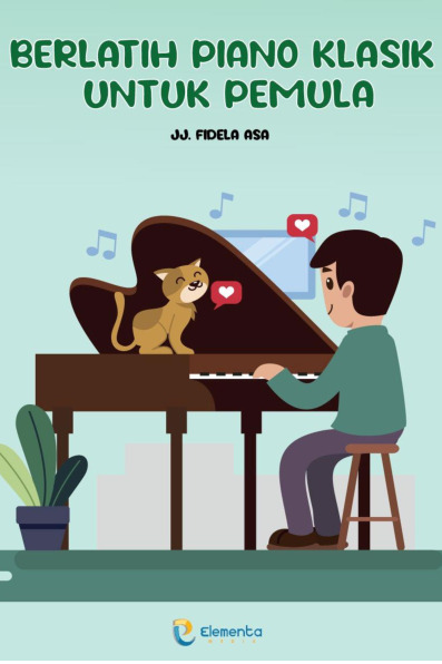 Sampul buku Berlatih Piano Klasi...